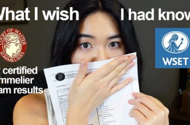 Watch this Before taking the Sommelier Exam  - The Truth about my Wine Certification