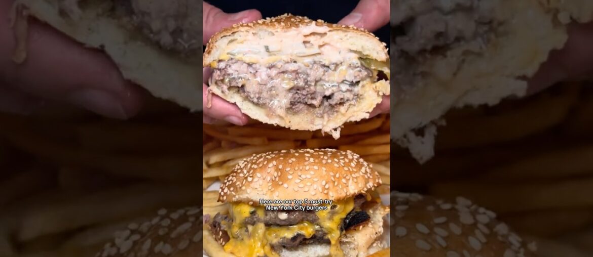 TOP 5 BURGERS IN THE WEST VILLAGE?