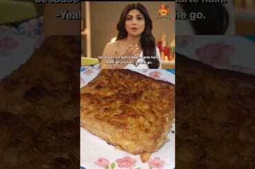 Shilpa Shetty Kundra Favourite French Toast recipe#shorts #viralvideo #frenchtoast #funny