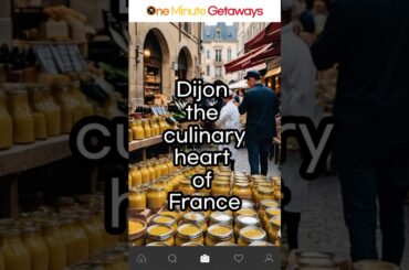 Dijon in One Minute: A Must-Visit French Getaway! #dijon #france