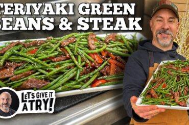 Todd's Teriyaki Green Beans & Steak on the Blackstone Griddle