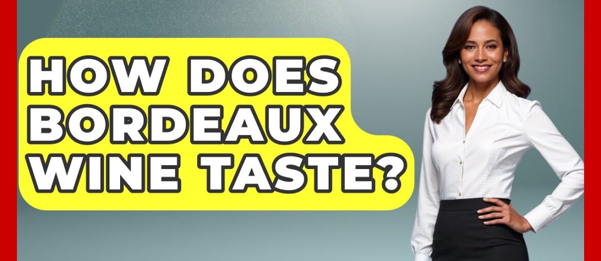 How Does Bordeaux Wine Taste? - France Fact File