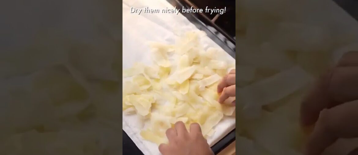 Snacks recipe French price Easy potato chips #food #recipe