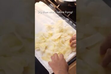 Snacks recipe French price Easy potato chips #food #recipe