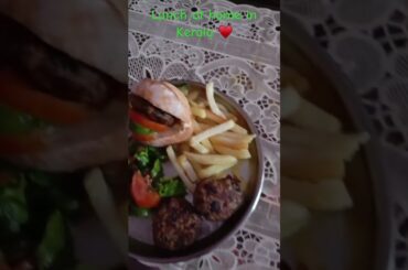 Home made burgers and fries #shorts #shortvideo #foodie