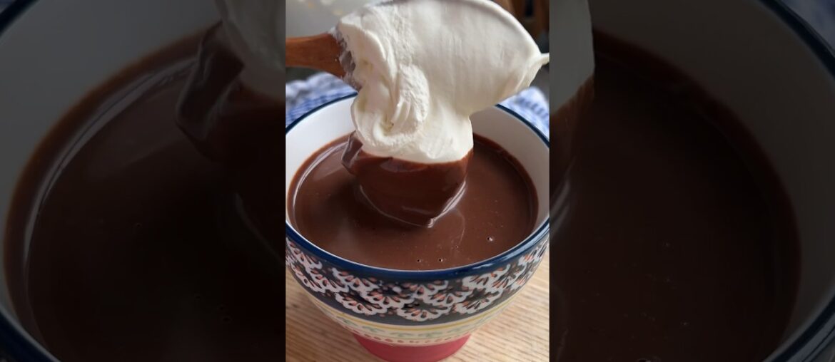 this is the most indulgent french hot chocolate