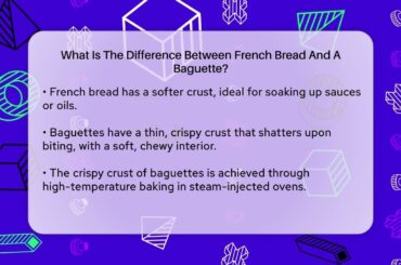 What Is The Difference Between French Bread And A Baguette? - France Fact File