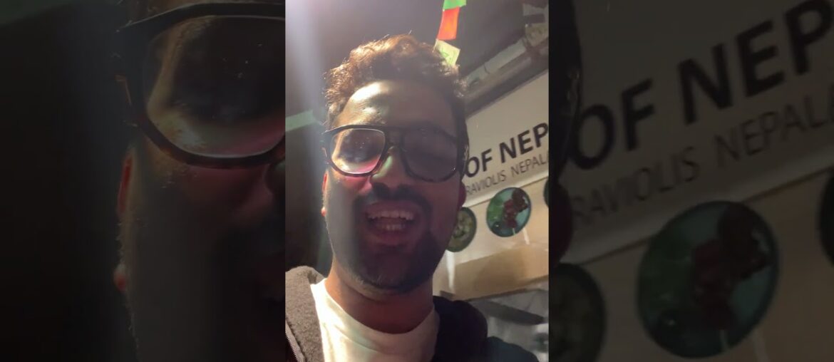 AUTHENTIC MOMOS IN PARIS | EXPLORING SPICY INDIAN FOOD IN FRANCE