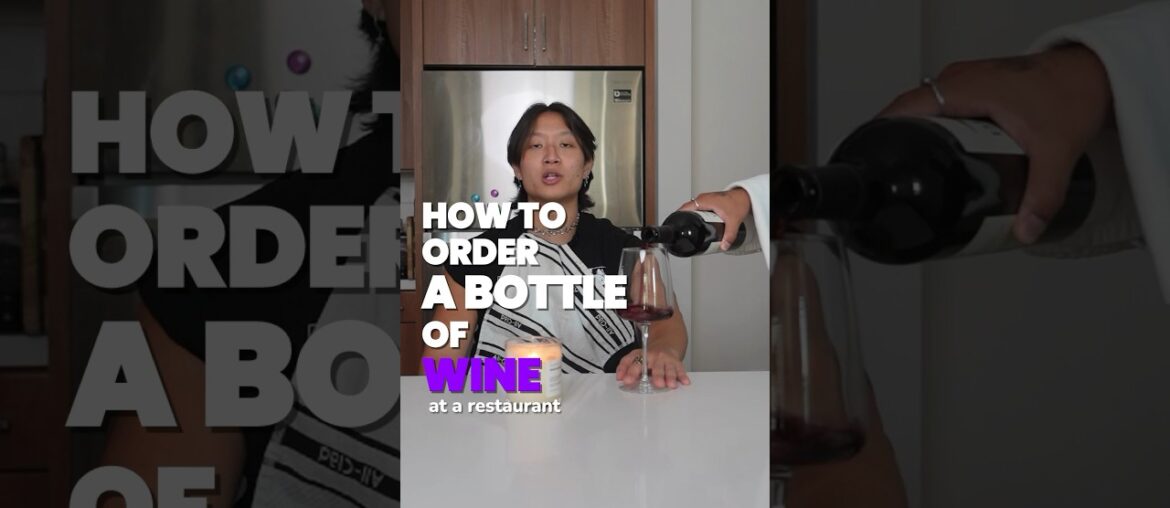 How To Order a Bottle of Wine at a Restaurant #wine #cocktails #bartender #bartending #mixology