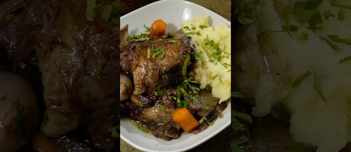 Coq au Vin in 30 Seconds: A French Classic Simplified