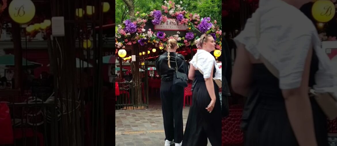 Al Fresco in Paris #France #cuisine #monmartre #paris #dining #food #arcdetriomphe #eiffeltower