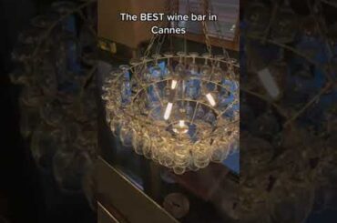 The Best Wine Bar in Cannes, South of France #cannes #shorts #southoffrance #cotedazurfrance #france