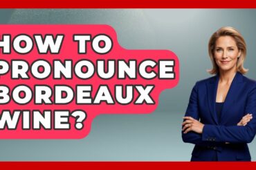 How To Pronounce Bordeaux Wine? - France Fact File