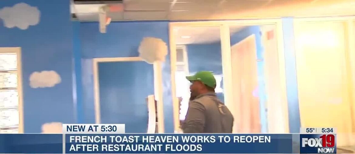 French Toast Heaven works to reopen after restaurant floods