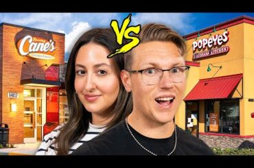 Raising Cane's vs. Popeyes