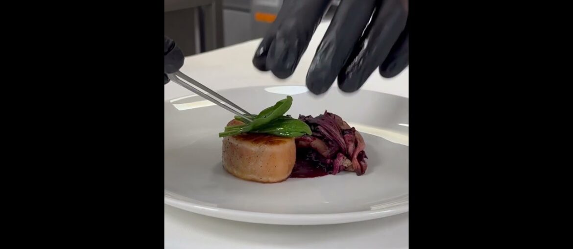Fine dining techniques #chef