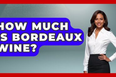 How Much Is Bordeaux Wine? - France Fact File