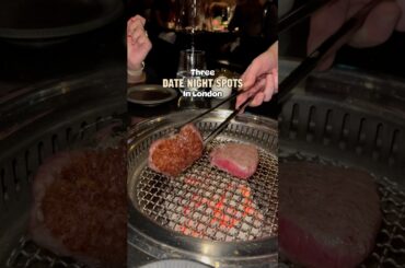 Add these 3 LDN date night spots to your list! #foodshorts #foodtease #londonrestaurants #londonfood