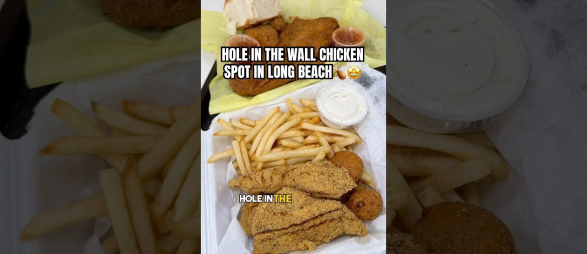 HOLE IN THE WALL CHICKEN SPOT?!