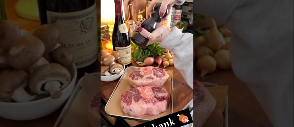 Savory Beef Shank Bourguignon: A Twist on a Classic #homecookeddelights #food #cooking Savory Beef Shank Bourguignon: A Twist on a Classic #homecookeddelights #food #cooking