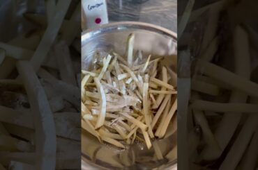 How to Make The Crispiest French Fries #flavorscience #recipes #flavorscience