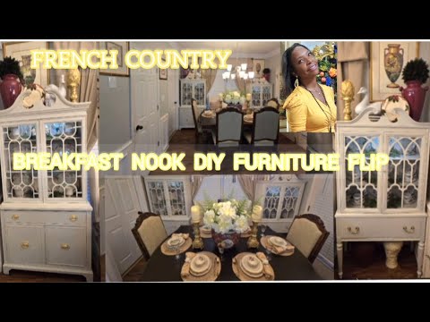 French Country Breakfast Nook/DIY Winter to Spring Decorate with me/ Decorating Ideas/Decor French Country Breakfast Nook/DIY Winter to Spring Decorate with me/ Decorating Ideas/Decor