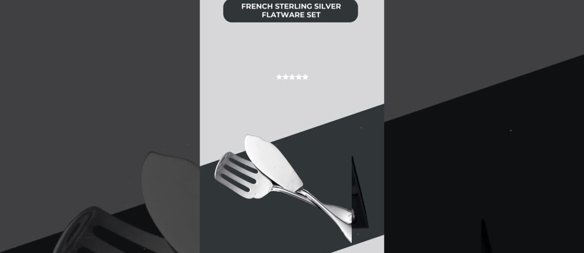 299pc. Antique French Sterling Silver Flatware Set, Vauban, Excellent Condition, No Monograms ! 299pc. Antique French Sterling Silver Flatware Set, Vauban, Excellent Condition, No Monograms !