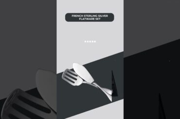 299pc. Antique French Sterling Silver Flatware Set, Vauban, Excellent Condition, No Monograms !