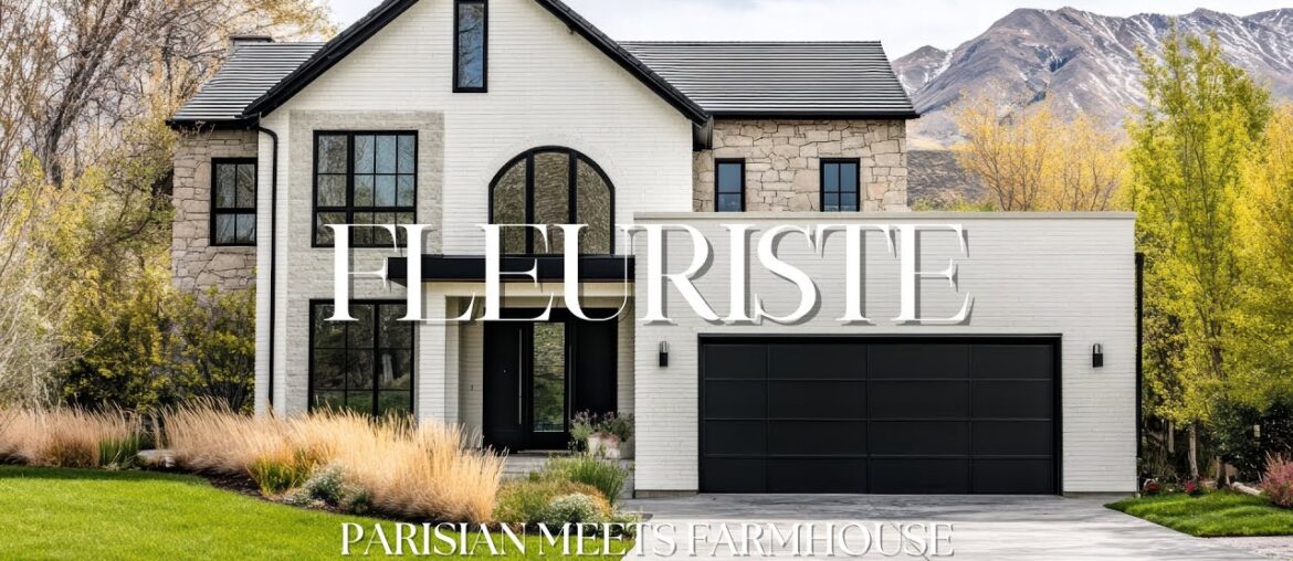 Modern Farmhouse Living Room Makeover with Parisian Flair & english cottage gardens Modern Farmhouse Living Room Makeover with Parisian Flair & english cottage gardens