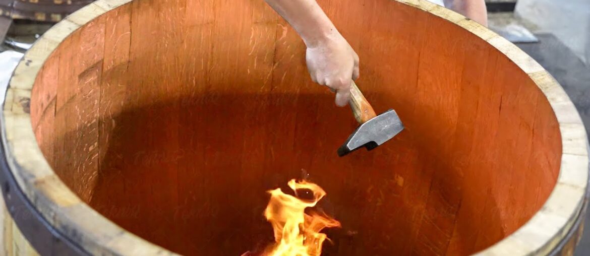 Amazing Way They Produce Wine Barrels By Hand in France