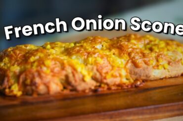 Easy Cheesy Yummy French Onion Scone Recipe