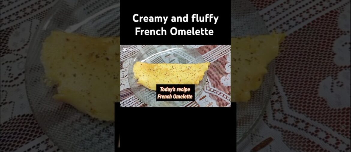 Classic French Omelette #omeletterecipe #frenchomelette #eggs