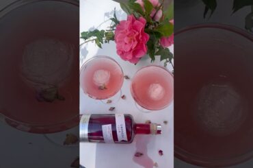 French 75 Cocktail with a Valentines Day twist!