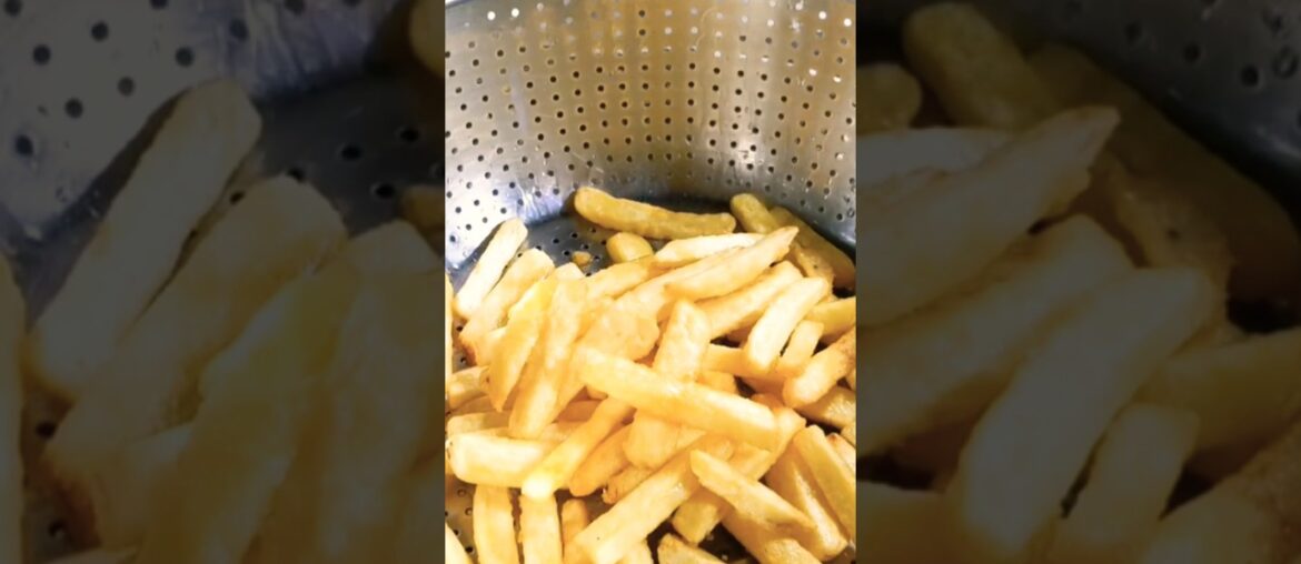 How to make crispy french fries #food #potato #cook #recipe