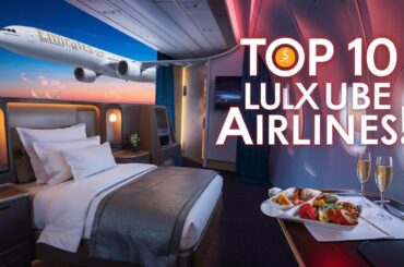 Top 10 Most Luxurious Airlines in the World | Luxury Travel