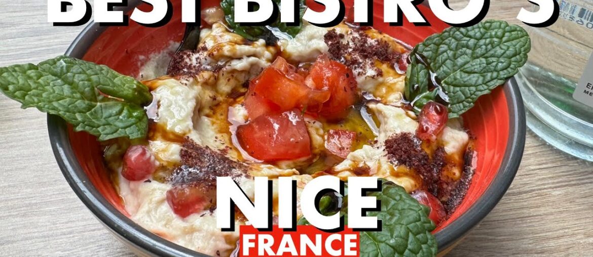 Top 5 Cute Bistros in Nice,France.  Amazing food, kind service. No tourist traps! French Riviera.