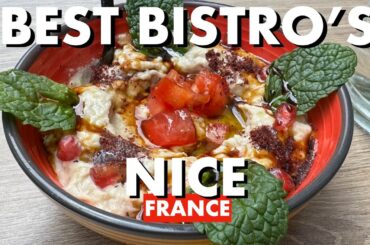 Top 5 Cute Bistros in Nice,France.  Amazing food, kind service. No tourist traps! French Riviera.
