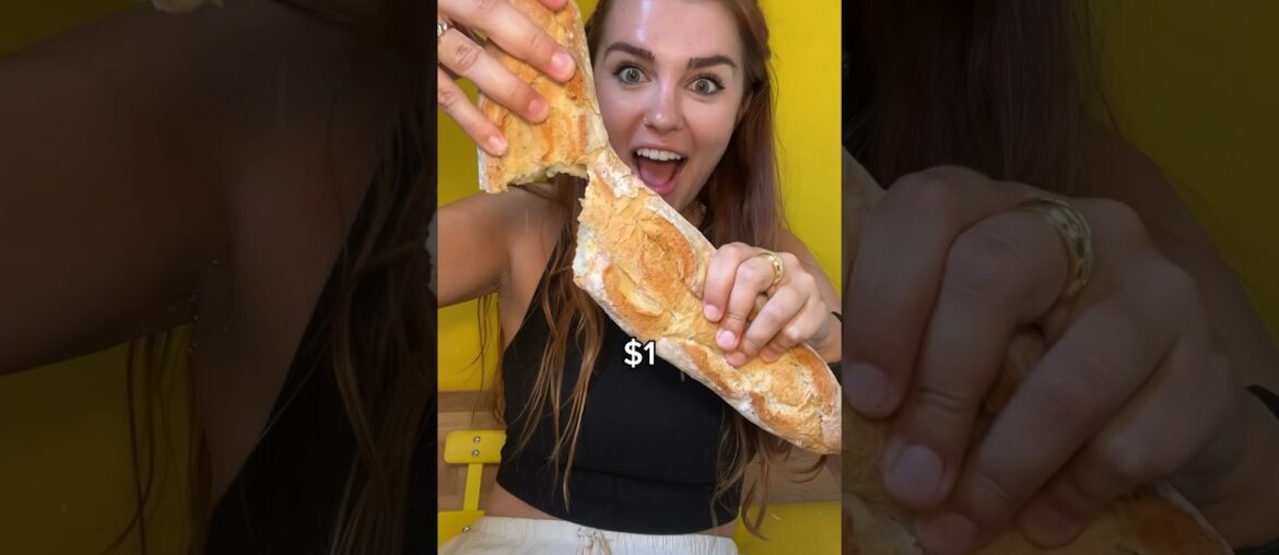 Only eating at bakeries for a full day in France! #foodie #shorts #france #eating #bakery #french