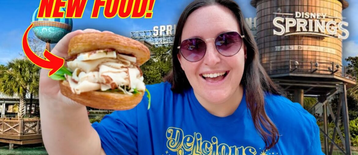 THE BEST NEW FOOD IN DISNEY SPRINGS- Walt Disney World