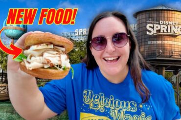 THE BEST NEW FOOD IN DISNEY SPRINGS- Walt Disney World