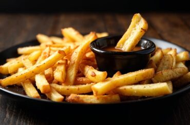 French fries in 10 minutes! My grandma makes potatoes tastier than McDonald's this way.