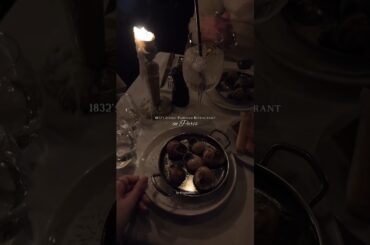 Fine dining in Paris #finedining #dining #paris #parisianexperience #restaurant #gastronomy #gourmet