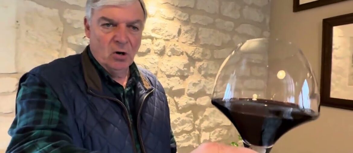 Cabernet Franc Tasting at Lunch in Chinon, France