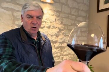 Cabernet Franc Tasting at Lunch in Chinon, France