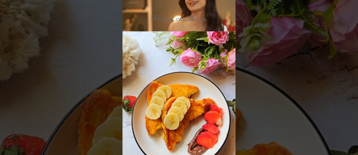 Shilpa Shetty's Favourite French Toast Recipe #shorts #shilpashetty #bread