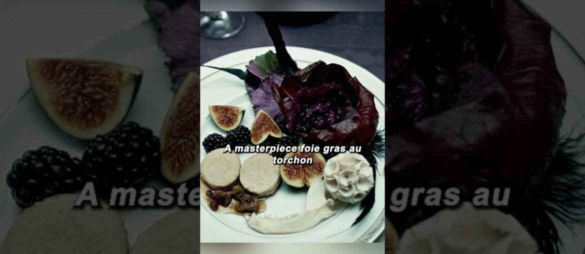 French foie gras with figs. #hannibal #movie #film #food #shorts #series
