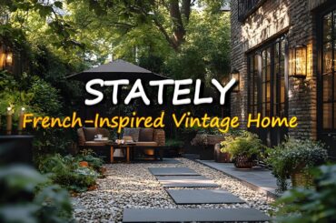 Vintage-Inspired Tranquility: French Country Home Decor with Soft Lighting and Classic Elegance