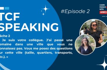 TCF Canada Speaking Task 2 Expression Orale | Learn French for Canada PR | Model Sample Answer