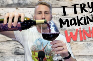 I Tried Making Wine (Feat. @TheHomeWinemakingChannel )