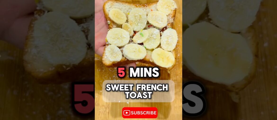 Quick & Easy Sweet French Toast Recipe | Ready in 5 Minutes! #shorts Quick & Easy Sweet French Toast Recipe | Ready in 5 Minutes! #shorts